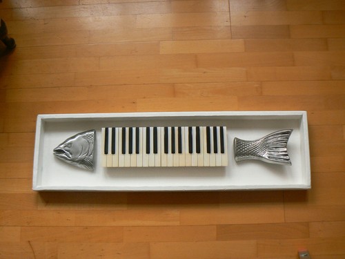 Assemblage,Fischerklavier,Upcy